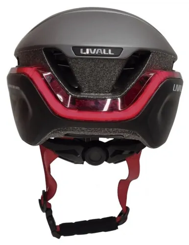 Kask rowerowy LIVALL EV021 Czarny Miejski z lampką (rozmiar L)