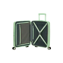 Чемодан/ручная кладь American Tourister Soundbox 55cm - пастельный зеленый