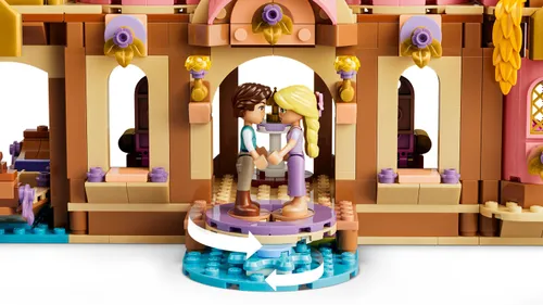 LEGO 43297 Disney: Замок Рапунцель, набор кубиков 6+