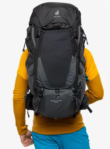 Plecak trekkingowy Deuter Futura Air Trek 60 + 10 - black/graphite