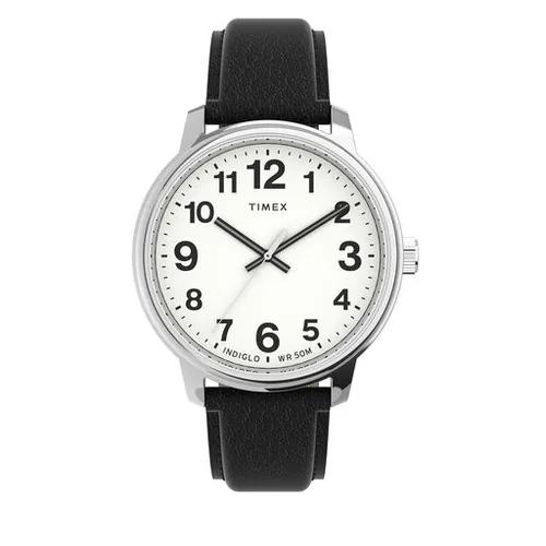 Timex Easy Reader TW2V21200 Saat Siyah / Gümüş