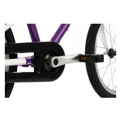 Rower dziecięcy KARBON Superlight Automatic 18 cali dla chłopca Fioletowy