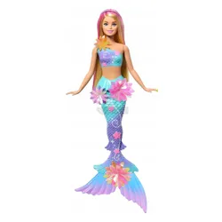 LALKA BARBIE SYRENKA ROZKWITAJĄCE KWIATY syrenka z magicznymi kwiatami JDM72
