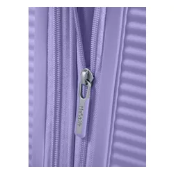 Mała walizka American Tourister Soundbox - lavender