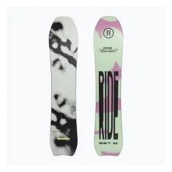 Deska snowboardowa damska RIDE Psychocandy white/black/green