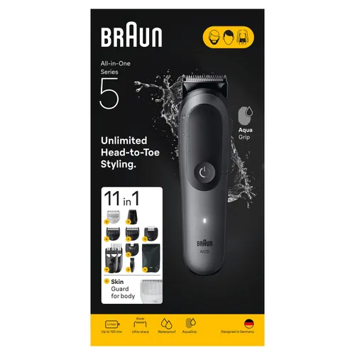 Trymer BRAUN Multigroom Seria 5 AIO5560