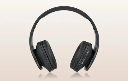 Słuchawki PowerLocus P2 bezprzewodowe Bluetooth/microSD/radio FM czarne