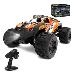 Zdalnie sterowany samochód COIL terenowy Auto 4x4 pilot terenowy 40km/h duży na  pilota pomarańczowy 1:8