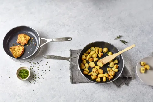 DEMEYERE Alu Industry 3 Ceraforce 28 cm - patelnia nieprzywierająca