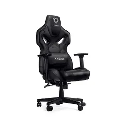 Fotel Diablo Chairs X-Fighter Normal Size Gamingowy do 150kg Skóra ECO Czarny