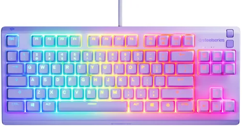 Klawiatura STEELSERIES Apex 3 TKL US Lawendowy