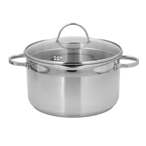 Garnek ze stali nierdzewnej z pokrywką SSW COMFORT 6,1 l