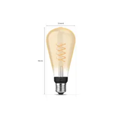 Żarówka LED Philips Hue White Filament ST72 E27 Edison 1 szt.