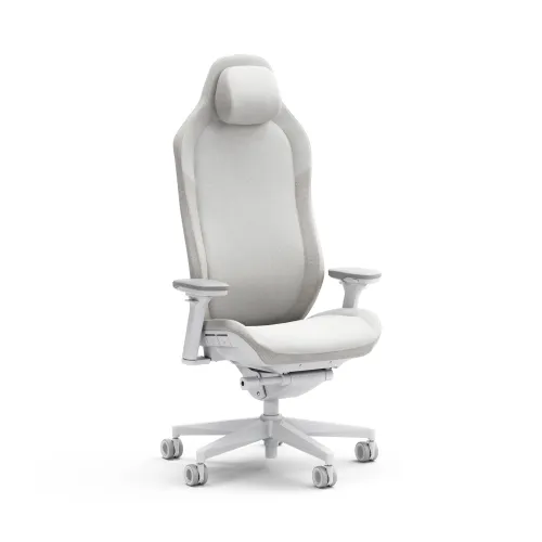 Fotel Fractal Design Refine Fabric Light Gamingowy do 125kg Tkanina Szary
