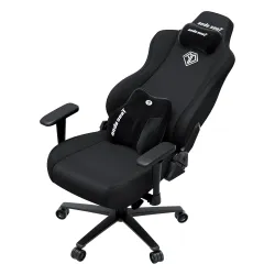 Fotel Anda Seat Novis Plus XL Gamingowy do 150kg Tkanina Czarny