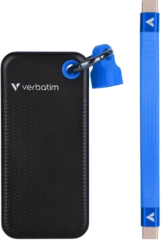 Dysk VERBATIM Pocket 2TB SSD Czarno-niebieski