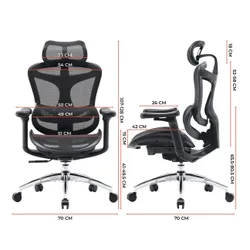 Fotel SIHOO Doro C300L Czarny