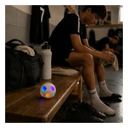 Głośnik Bluetooth Musicmate MM-SB40-W FootballWave LED 5W Biały