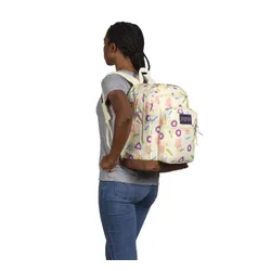 Cool Student JanSport Sırt Çantası-Memphis neon