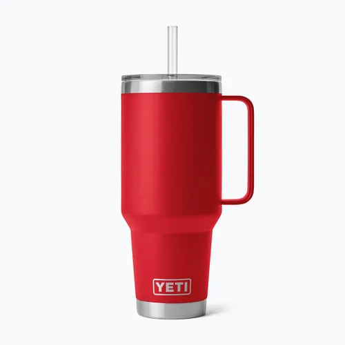 Kubek termiczny YETI Rambler Straw 1200 ml rescue red