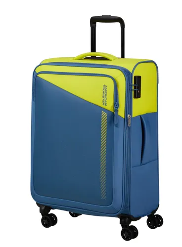 Средний чемодан American Tourister Daring DASH EXP-lime / coronet