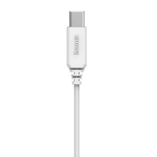 Słuchawki przewodowe Hama OCEAN II Douszne USB-C Biały