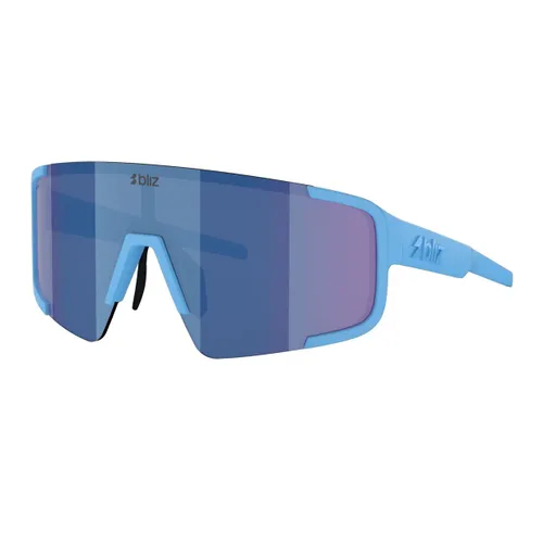Okulary przeciwsłoneczne Bliz P003 matte blue/grey blue mirror