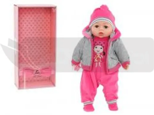 Lalka bobas śpiewa i mówi po polsku 45cm