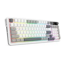 Klawiatura mechaniczna Redragon K719PK-RGB-PRO Galatin Pro Biały