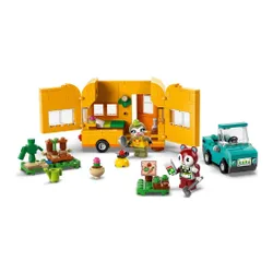 LEGO Animal Crossing 77054 Leif i jego karawan oraz sklep ogrodniczy