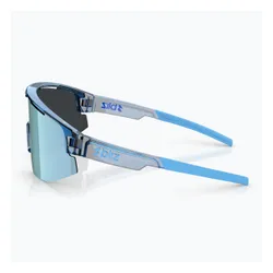 Okulary przeciwsłoneczne Bliz Matrix Small transparent blue/smoke ice blue multi
