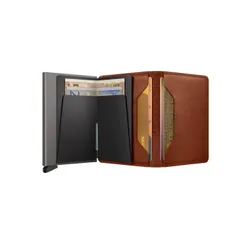 Mały portfel RFID Slimwallet Secrid Texano - saddle