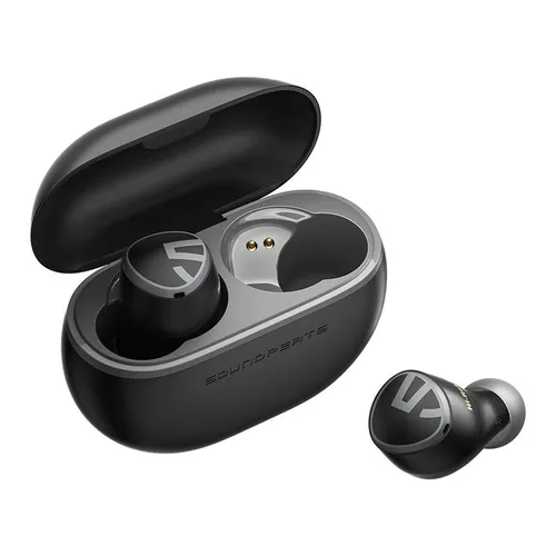 Słuchawki bezprzewodowe Soundpeats Mini HS Dokanałowe Bluetooth 5.3 Czarny