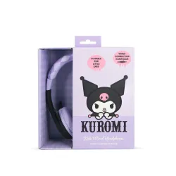 Słuchawki przewodowe z mikrofonem OTL Technologies Kuromi Dla dzieci Nauszne