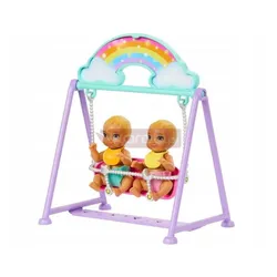 LALKA BARBIE SKIPPER KLUB OPIEKUNEK zestaw do zabawy OPIEKA NAD BLIŹNIAKAMI HXM99