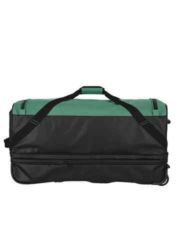 Расширяемая дорожная сумка Travelite Basics 70 cm-black / green