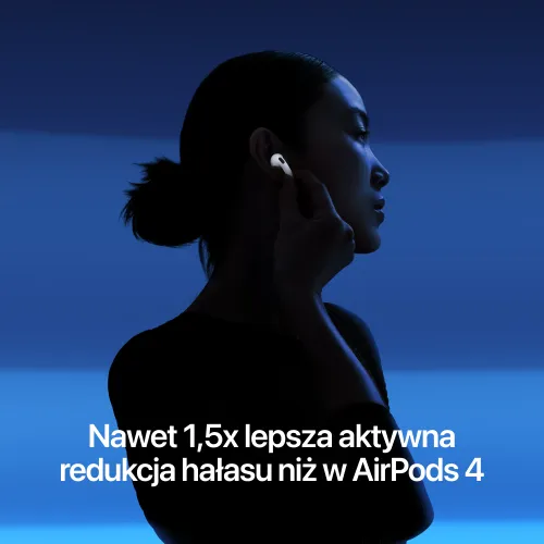 Apple AirPods 5 Douszne Bluetooth 5.3 Funkcje AI Biały