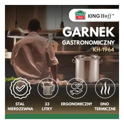 Garnek KINGHOFF KH-1964 33L