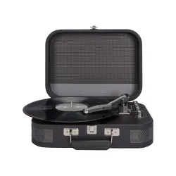 Gramofon Aiwa VPX-1951/TN Walizkowy Półautomatyczny Napęd paskowy Bluetooth Tytanowy