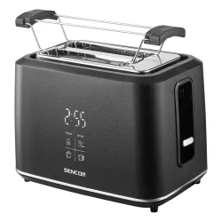 Toster Sencor STS 0600BK Ruszt do bułek Rozmrażanie 1080W