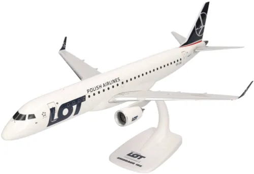 Samolot HERPA LOT Embraer E195 SP-LND HER613989