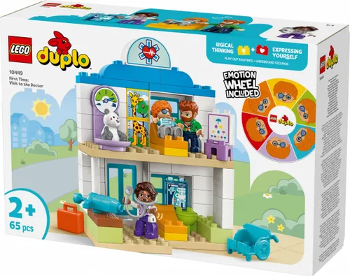 LEGO Duplo Town 10449 Pierwszy raz: Wizyta u lekarza