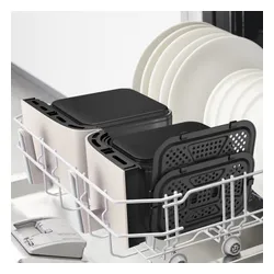 Air Fryer Frytkownica beztłuszczowa TEFAL EY942AE0 Dual Easy Fry XXL 11l z podwójnym koszem