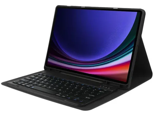Etui na Galaxy Tab S9 FE+ Plus 12.4 X610/X616B TECH-PROTECT SC Pen + Keyboard Czarny Klawiatura