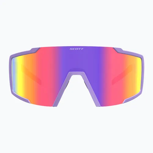 Okulary przeciwsłoneczne SCOTT Shield Compact swish purple/teal chrome