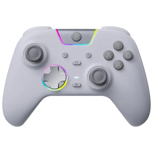 Pad EasySMX X05Pro do Nintendo Switch, PC Bezprzewodowy Biały + Stacja dokująca