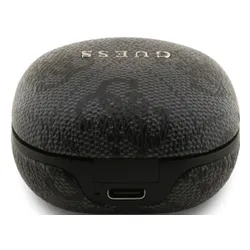 Słuchawki dokanałowe GUESS 4G Classic Metal Logo Czarny