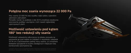 Odkurzacz pionowy MOVA M50 Ultra