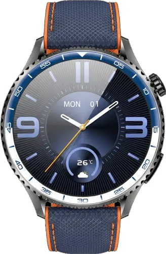Smartwatch LUNA Cornin EKG Niebiesko-pomarańczowy