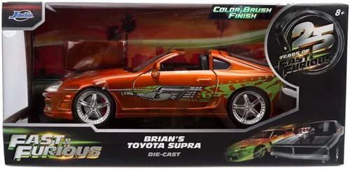 Samochód JADA TOYS Szybcy i wściekli Toyota Supra 1995 Edycja Jubileuszowa 9337703314R20